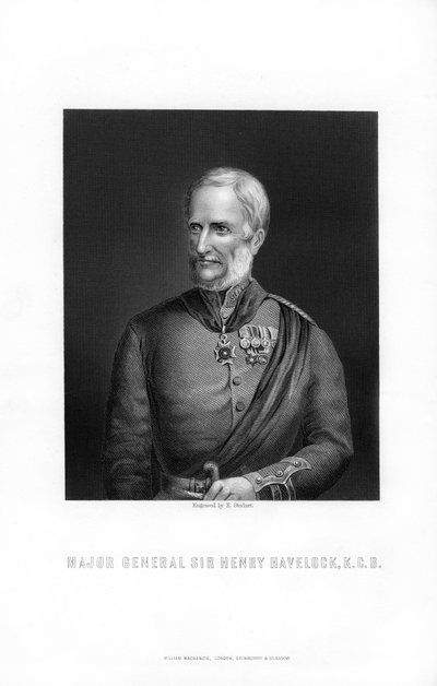 Major-général Sir Henry Havelock, général britannique, 1893 - Edward William Stodart