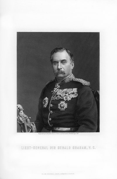 Sir Gerald Graham, lieutenant-général britannique, 1893 - Edward William Stodart