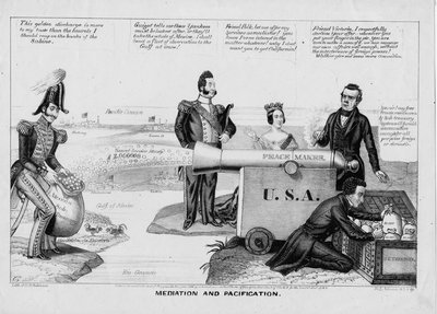 Médiation et pacification, publié par H R Robinson, New York, 1846 - Edward Williams Clay