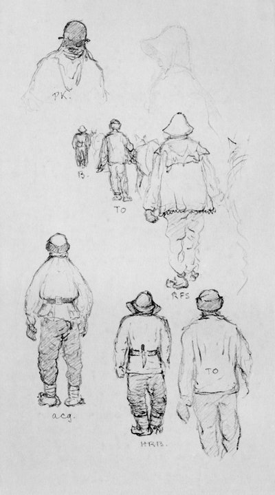 En route vers le pôle, vers 1911, 1913 - Charles Edward Wilson
