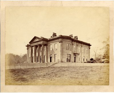 Vue de la maison Roundhay, Roundhay Park, Leeds - Edward Wormald