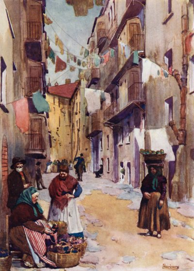 Corse : Maisons, Ajaccio - Edwin Arthur Norbury