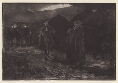 Illustration pour She Stoops to Conquer par Oliver Goldsmith - Edwin Austin (after) Abbey