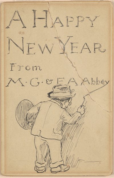 Bonne année - Edwin Austin Abbey