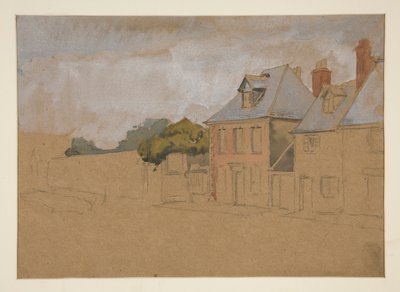 Étude architecturale - Edwin Austin Abbey