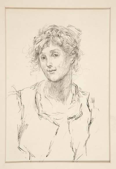 Audrey, illustration pour Acte V, Scène i, Comme il vous plaira - Edwin Austin Abbey