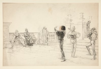 Balthazar chante - Edwin Austin Abbey