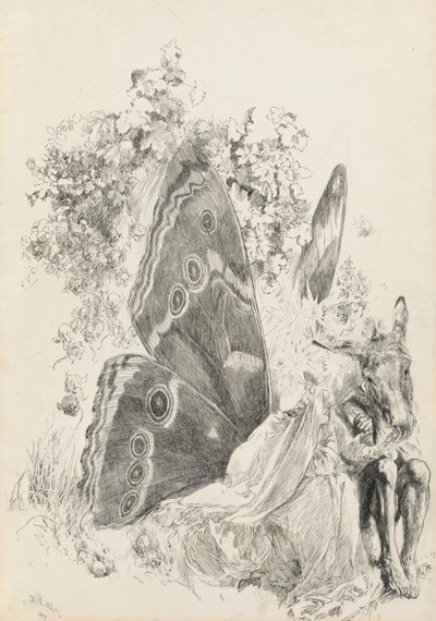 Bottom et Titania, illustration pour Le Songe d