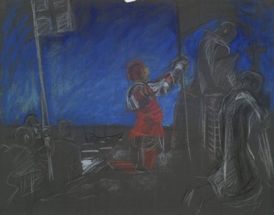 Colomb découvrant le Nouveau Monde - Edwin Austin Abbey