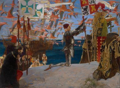 Christophe Colomb dans le Nouveau Monde - Edwin Austin Abbey
