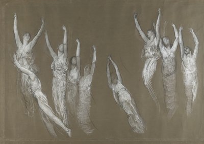 Étude de composition - Edwin Austin Abbey