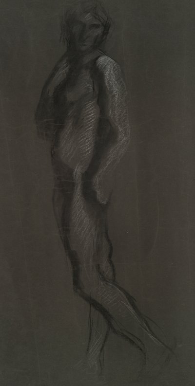 Première étude de figure - Edwin Austin Abbey