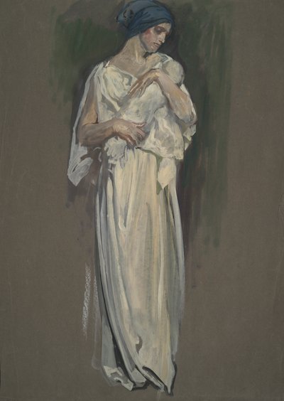 Étude préliminaire - Edwin Austin Abbey