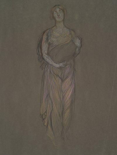 Étude précoce pour - Edwin Austin Abbey