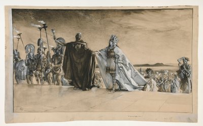 Entrée de Thésée, illustration pour l