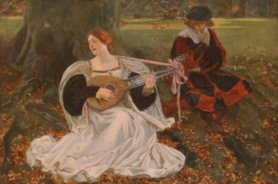 Belle est mon amour, vers 1900, vers 1930 - Edwin Austin Abbey