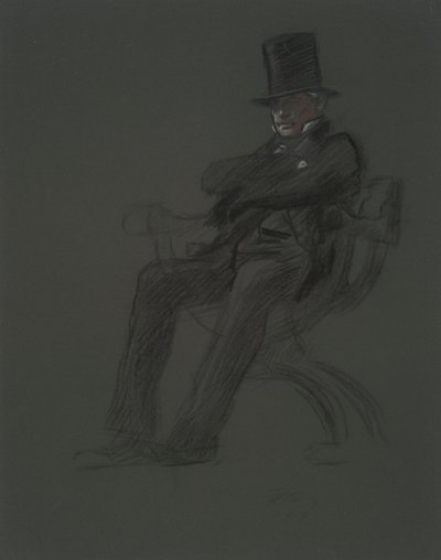 Étude de figure - Edwin Austin Abbey