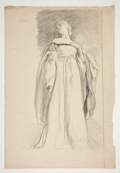 Étude de figure - Edwin Austin Abbey