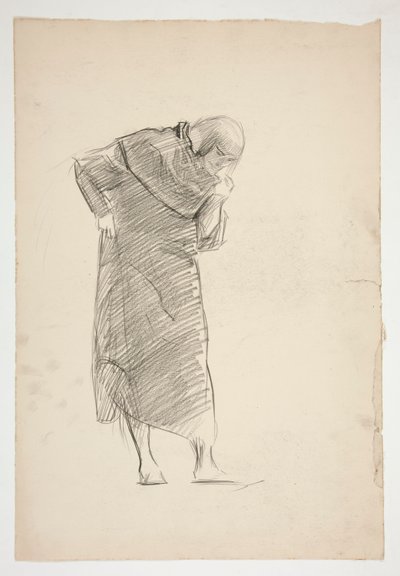 Étude de figure pour - Edwin Austin Abbey