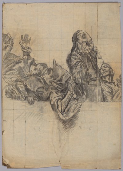 Étude de figure - Edwin Austin Abbey