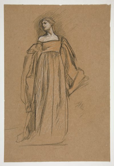Étude de figure - Edwin Austin Abbey
