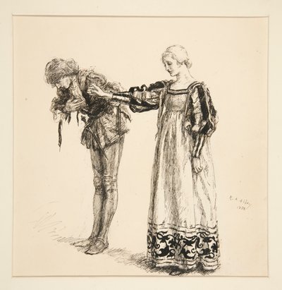 Gratiano - Edwin Austin Abbey
