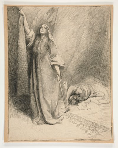 Jael et Sisera - Edwin Austin Abbey