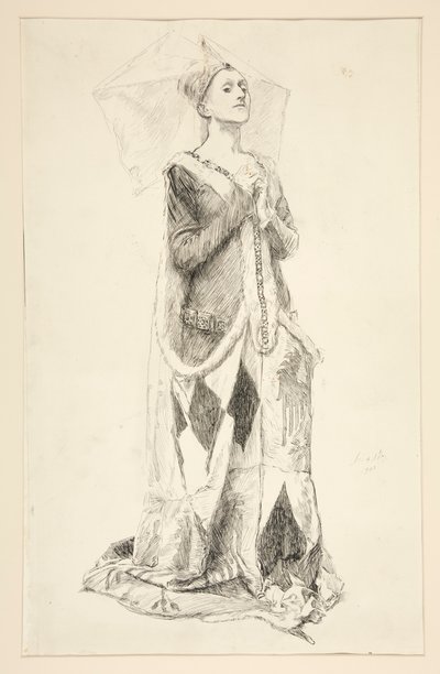 Lady Anne Nevill, de Richard III - Edwin Austin Abbey