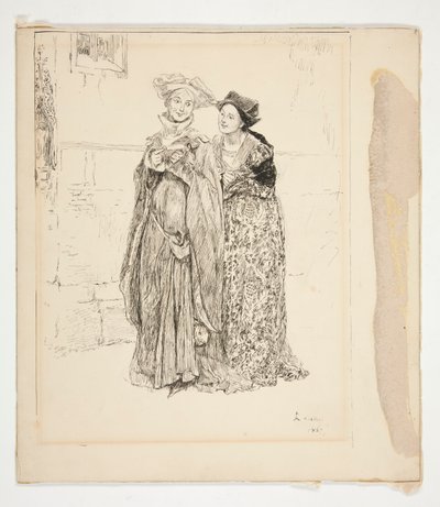 Mistress Ford - Edwin Austin Abbey