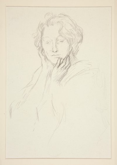 Portrait de Mme Abbey - Edwin Austin Abbey