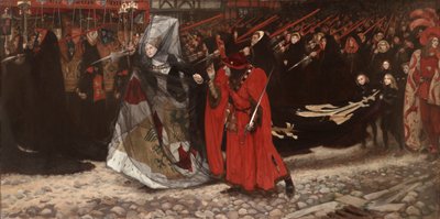 Richard, duc de Gloucester, et Lady Anne, 1896 - Edwin Austin Abbey