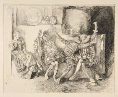 Sir Toby et ses compagnons, illustration pour l