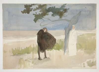 Étude pour - Edwin Austin Abbey