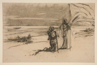 Étude pour - Edwin Austin Abbey