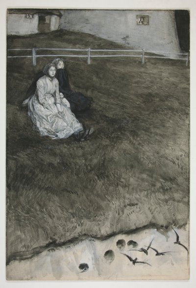 Étude pour - Edwin Austin Abbey