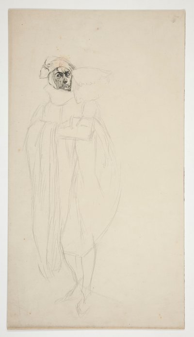 Étude pour Armado, de Love - Edwin Austin Abbey