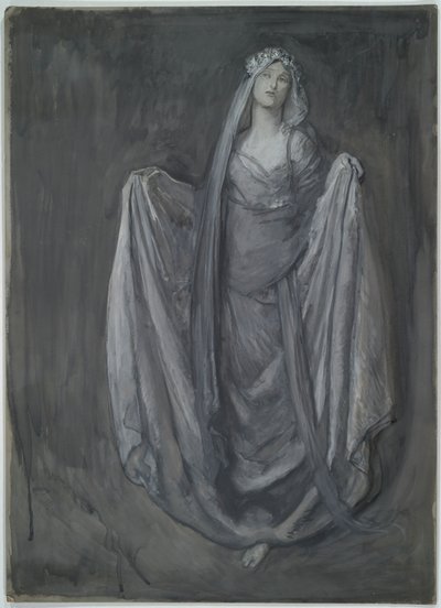Étude pour Blanchefleur - Edwin Austin Abbey