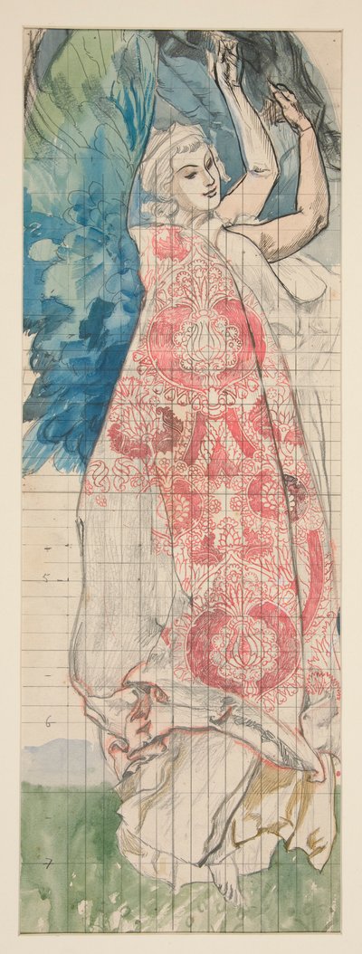 Étude pour Louis Comfort Tiffany - Edwin Austin Abbey