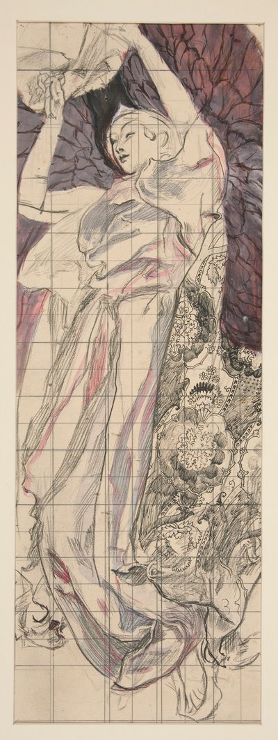 Étude pour Louis Comfort Tiffany - Edwin Austin Abbey