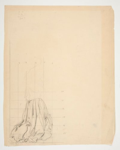 Étude pour La Quête du Saint Graal (série de quinze peintures pour la bibliothèque publique de Boston, achevée en 1901) - Edwin Austin Abbey