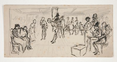 Étude pour un - Edwin Austin Abbey