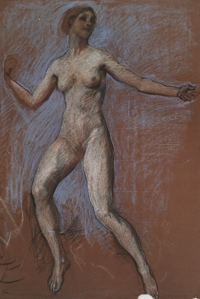Étude pour figure de midi - Edwin Austin Abbey