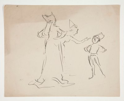 Étude de deux figures, de l