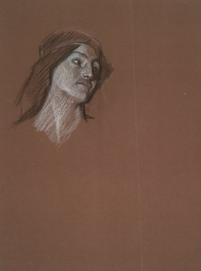 Étude de femme - Edwin Austin Abbey