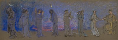 Les Heures - Edwin Austin Abbey