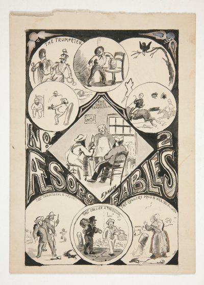 Page de Titre pour Ésope - Edwin Austin Abbey