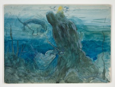 Scène sous-marine - Edwin Austin Abbey