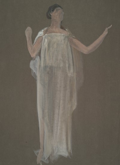 Étude de figure non identifiée pour un projet de fresque au capitole de l