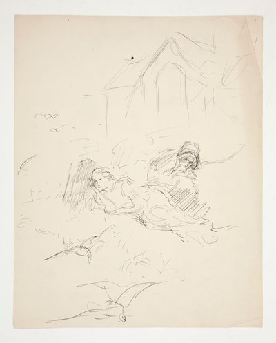 Illustration non identifiée - Edwin Austin Abbey
