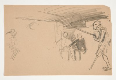 Illustration non identifiée pour Oliver Goldsmith - Edwin Austin Abbey